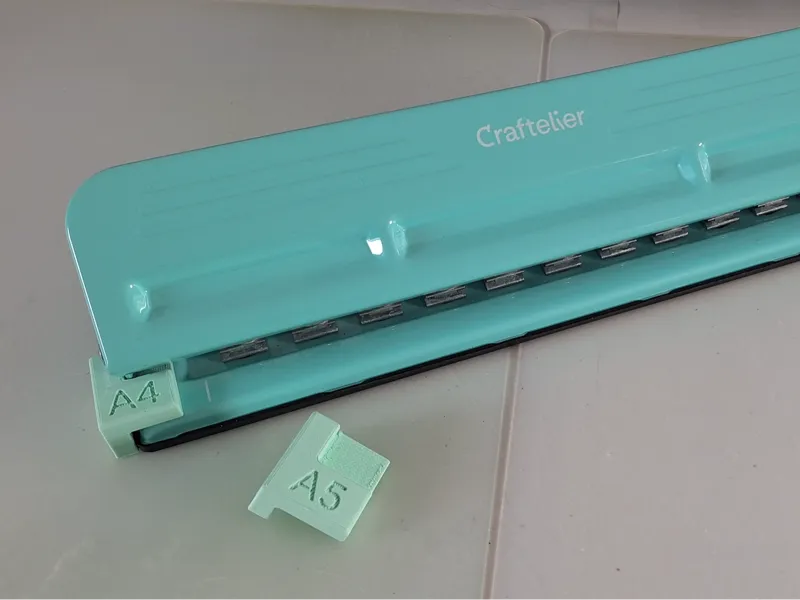 Craftelier 11-hole mushroom punch depth stop A4/A5