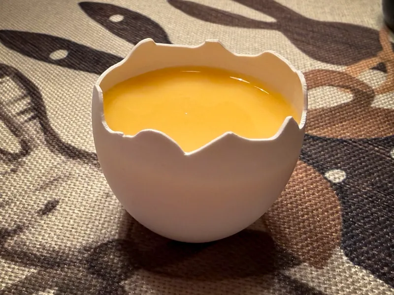Eggshell Shot Glass / Cup