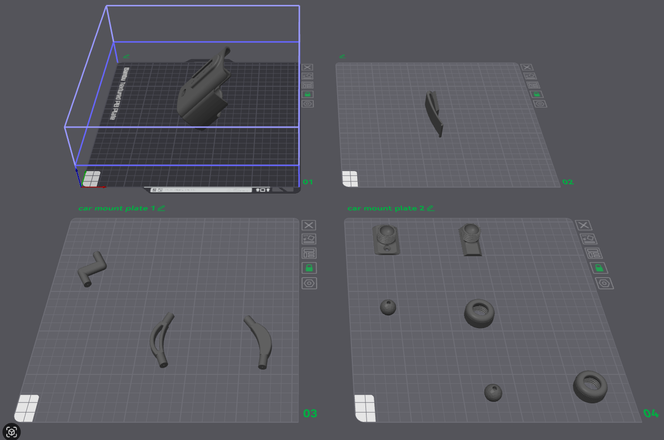 Miniatura 2 do modelo 3D Baofeng DM-32UV case