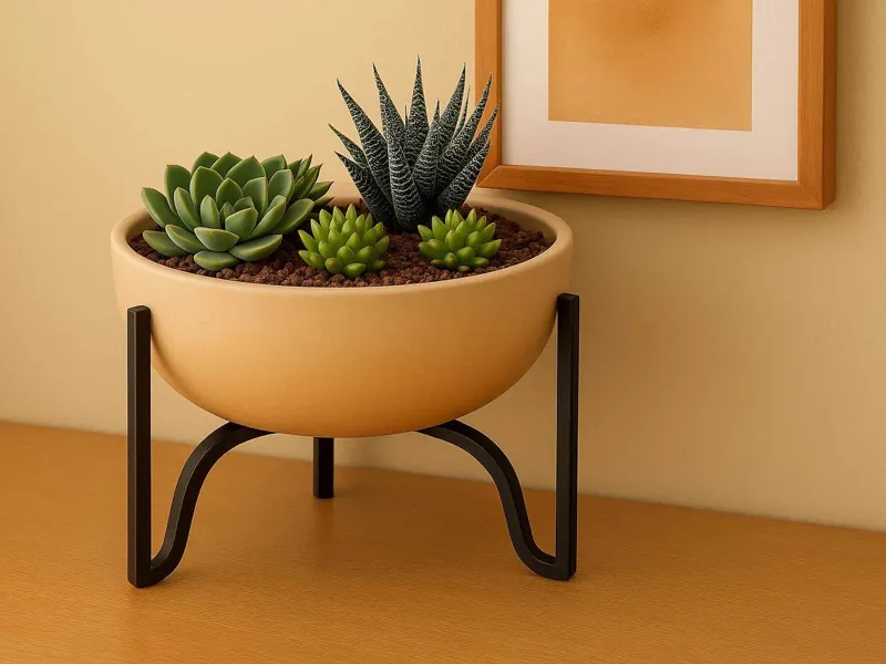 SUSPENSION TRIPOD VASE