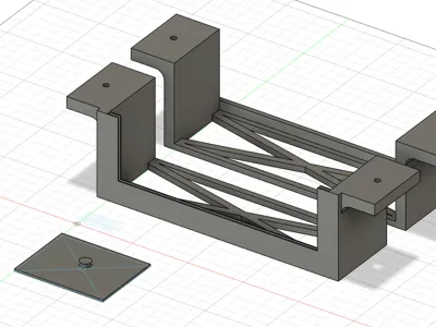 Vivo Modem Desk Mount