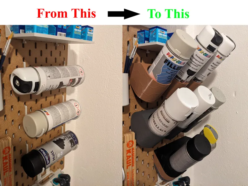 Best Skadis Spray Can Holder