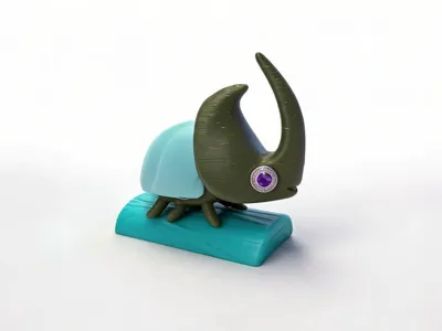 Rhinoceros Beetle Ornament Storage Box