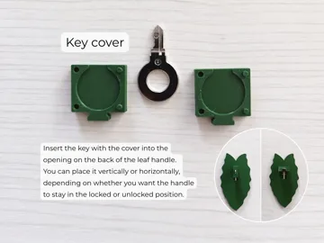 Tapa o cubierta: Key covers for Ikea Fabrikor cabinet — vista de referencia 2