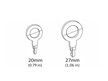 Tapa o cubierta: Key covers for Ikea Fabrikor cabinet — vista de referencia 3