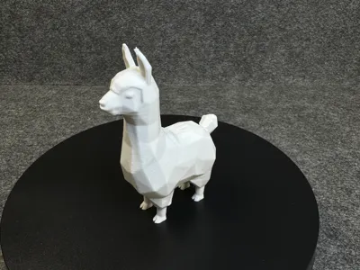 Low Poly Llama
