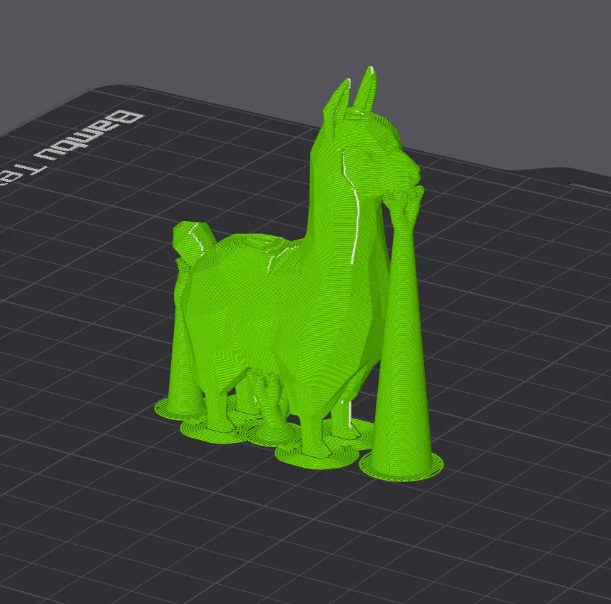 Low Poly Llama - Free 3D Print Model - MakerWorld