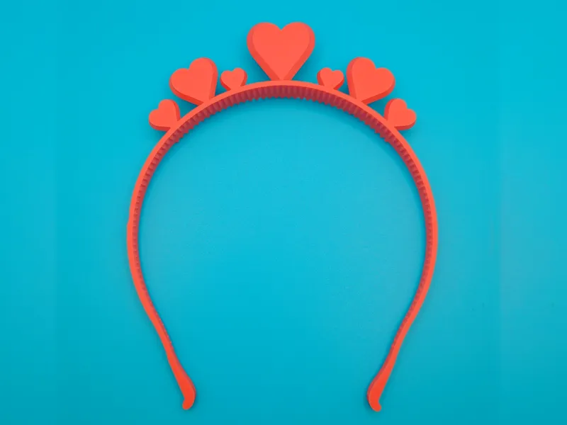 Valentine’s Day Heart Headband