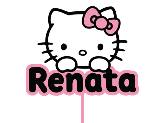 Cake Topper Hello Kitty