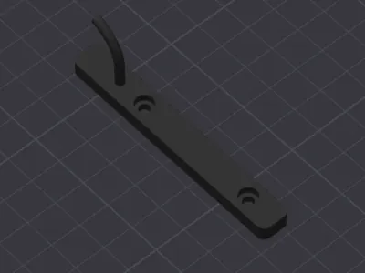 Bed Scraper holder for the A1