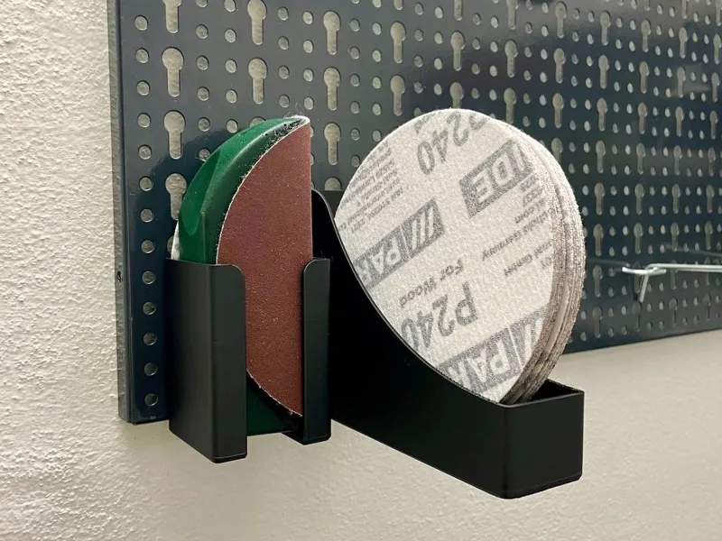 Parkside Sanding Tool Pegboard Holder