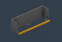 Shelf DEFAULT WDH 300x95x70(incl. 10) mm