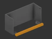 Shelf SMALL WDH 170x85x60(incl. 5) mm