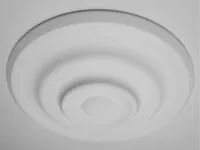Rosace de plafond décorative imitation plâtre — photo 2
