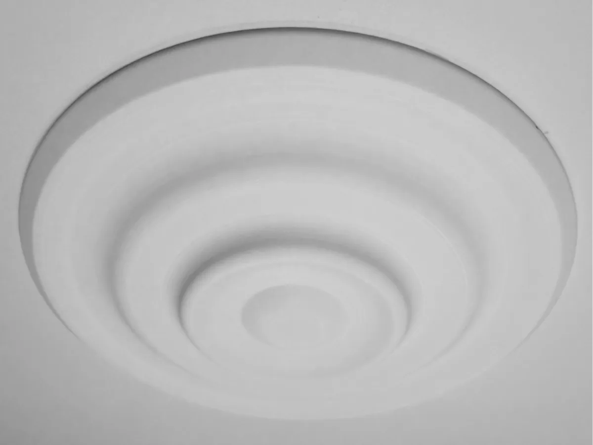 Rosace de plafond décorative imitation plâtre