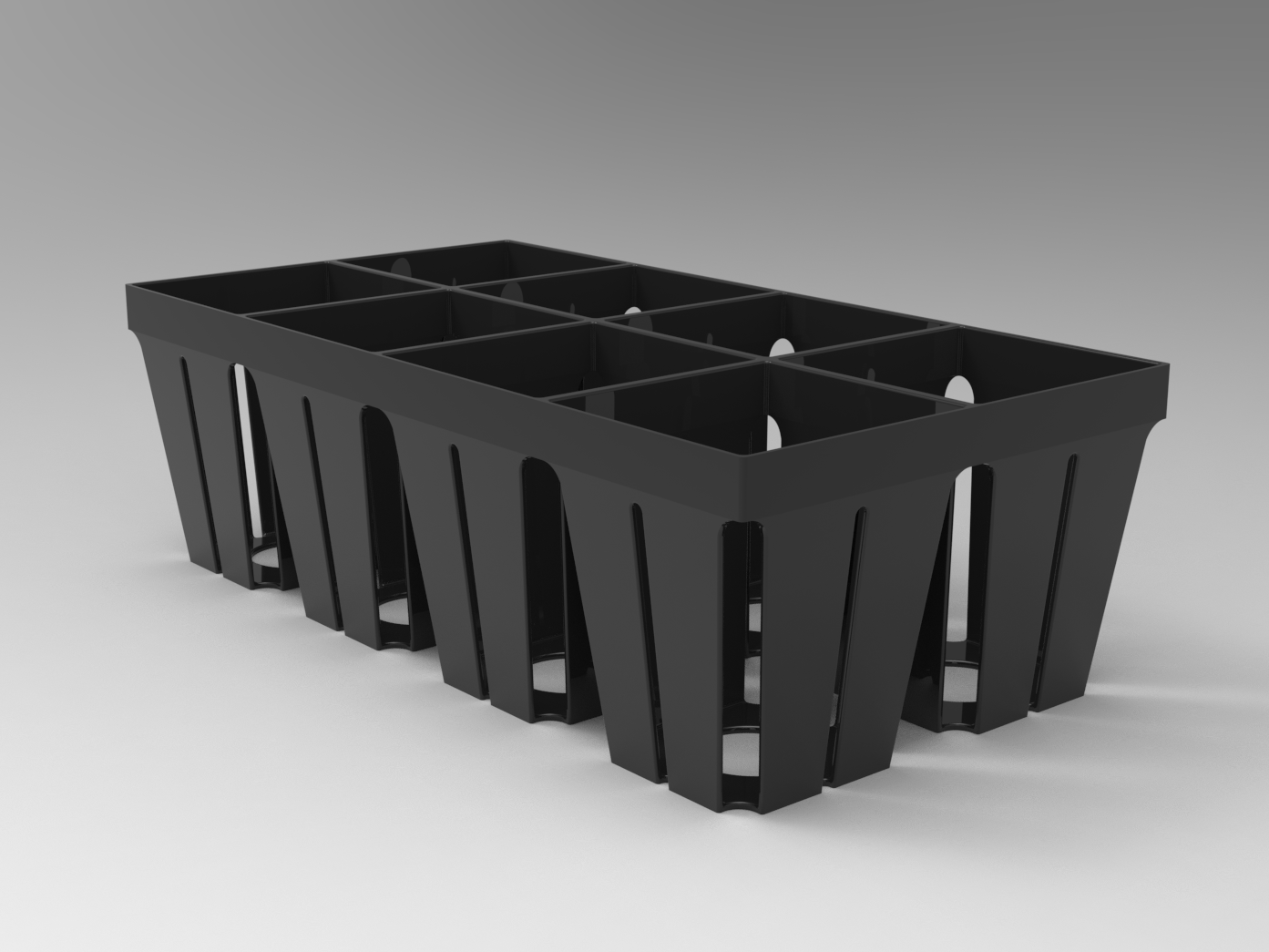 QuickPot tray Compatible Seed Pots V1.2