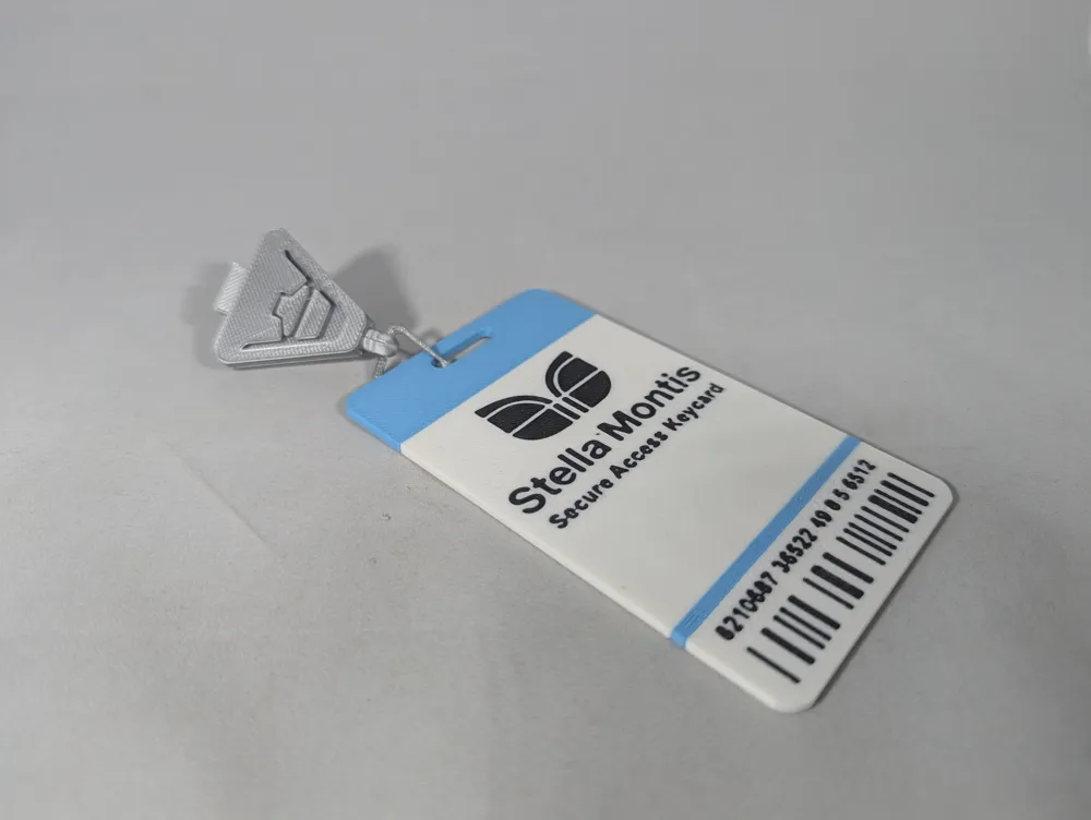 Checkpoint Key Card Stella Montis Security Checkpoint key card - Free 3D Print Model ...