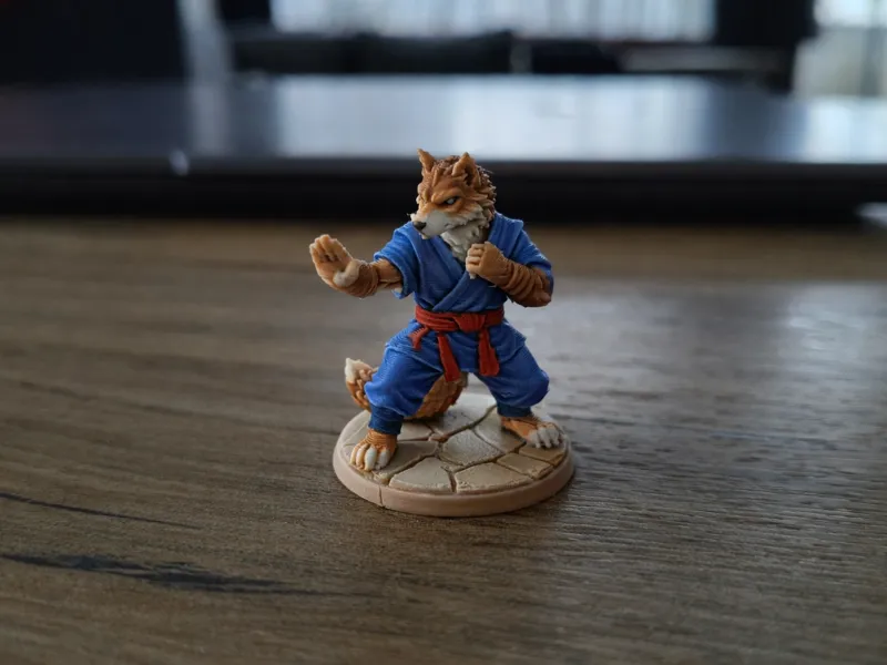 Wolf Monk (Way of the Open Hand)