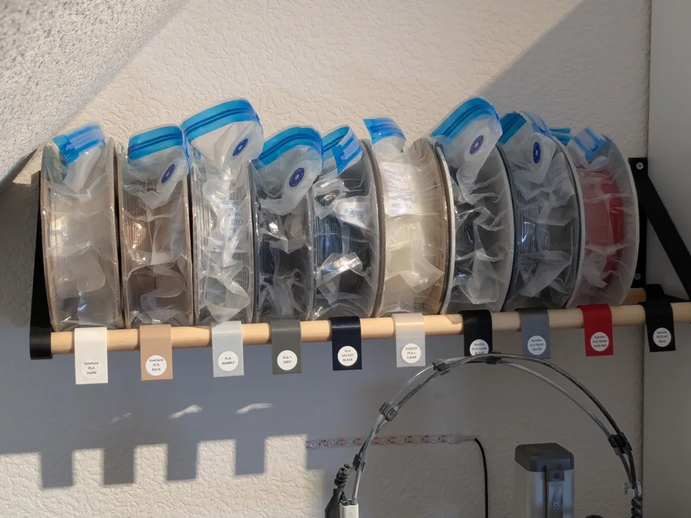 Filament Spool Display System by Andreas3er - MakerWorld