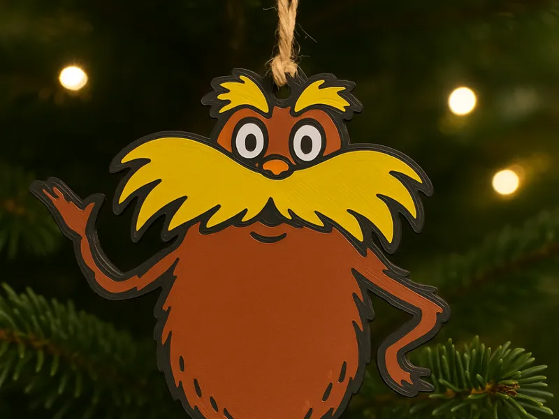 The Lorax - Ornament