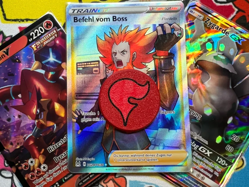 Pokémon TCG Coin/Marker (Team Flare)