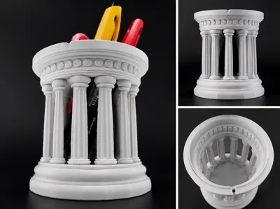 Greek Tholos pencil/pen holder