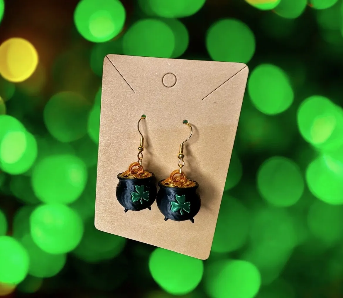 Pot of Gold Earrings view 4