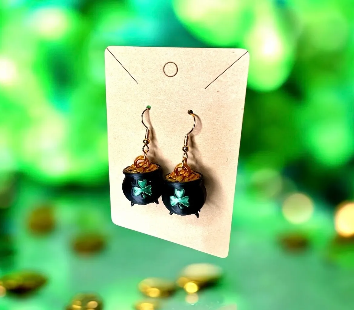 Pot of Gold Earrings view 3