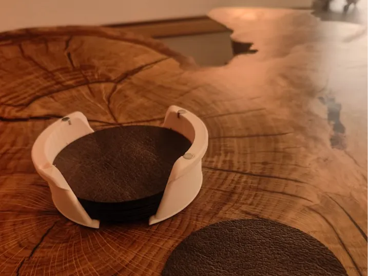 magnetic coaster storage