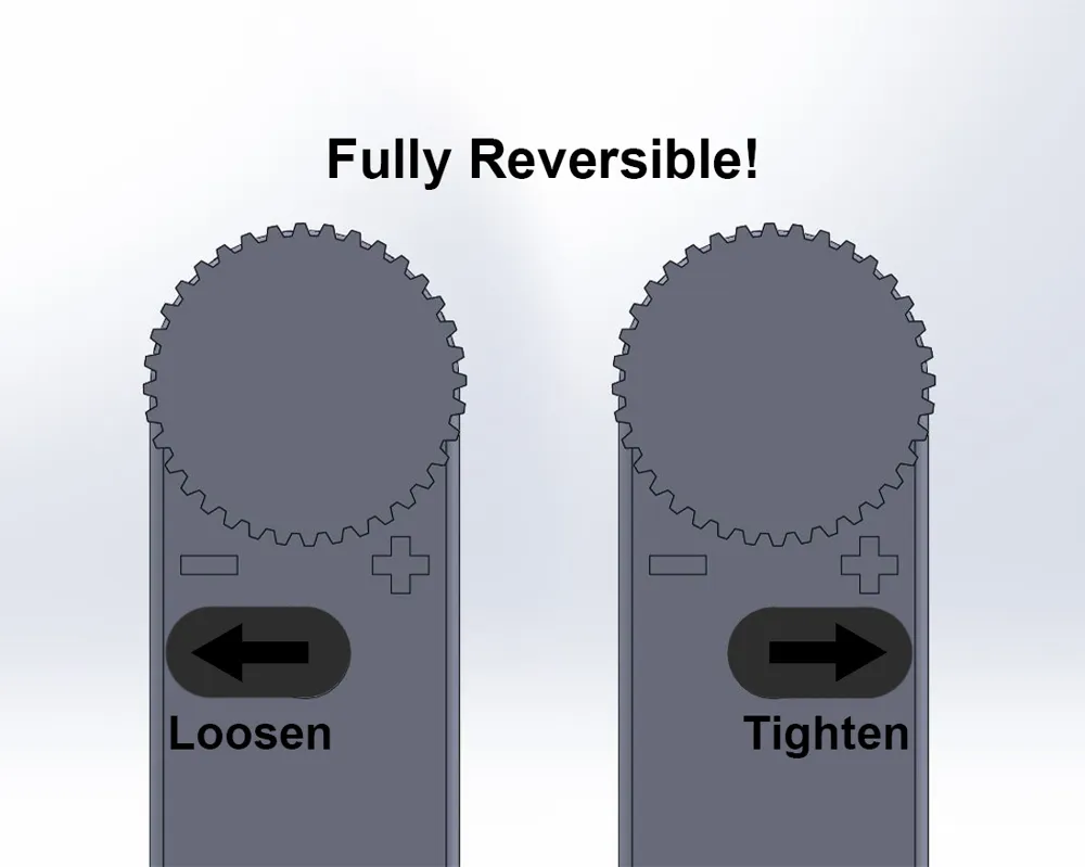 Reversible Ratcheting Mini Driver w/ Bit Storage - Free 3D Print Model ...