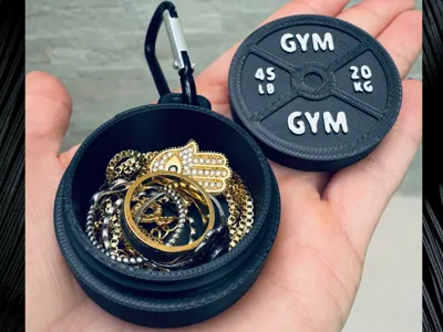 Washer Container Ring Pills Jewelry Box