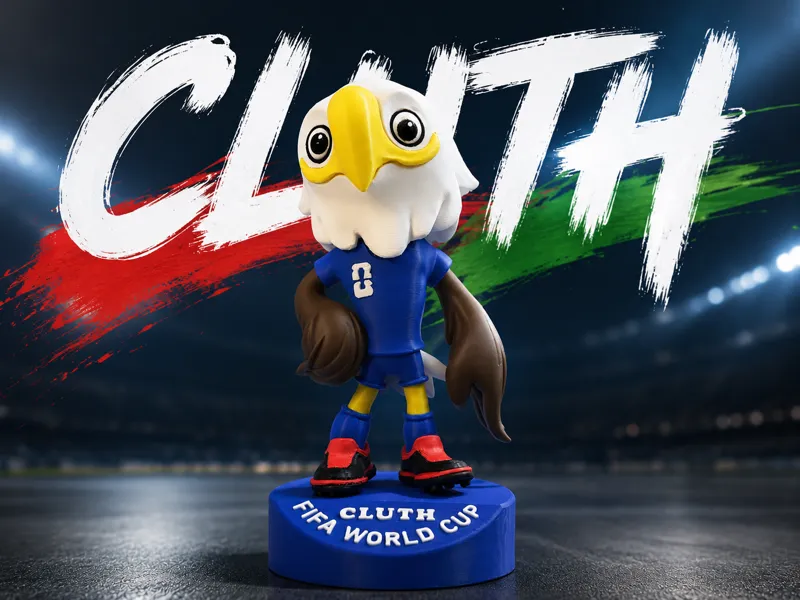 2026 FIFA World Cup Mascot Clutch