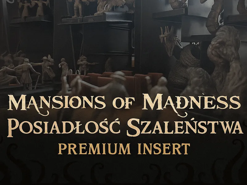 BEST Insert Mansions of Madness 2nd ALL EXPANSIONS
