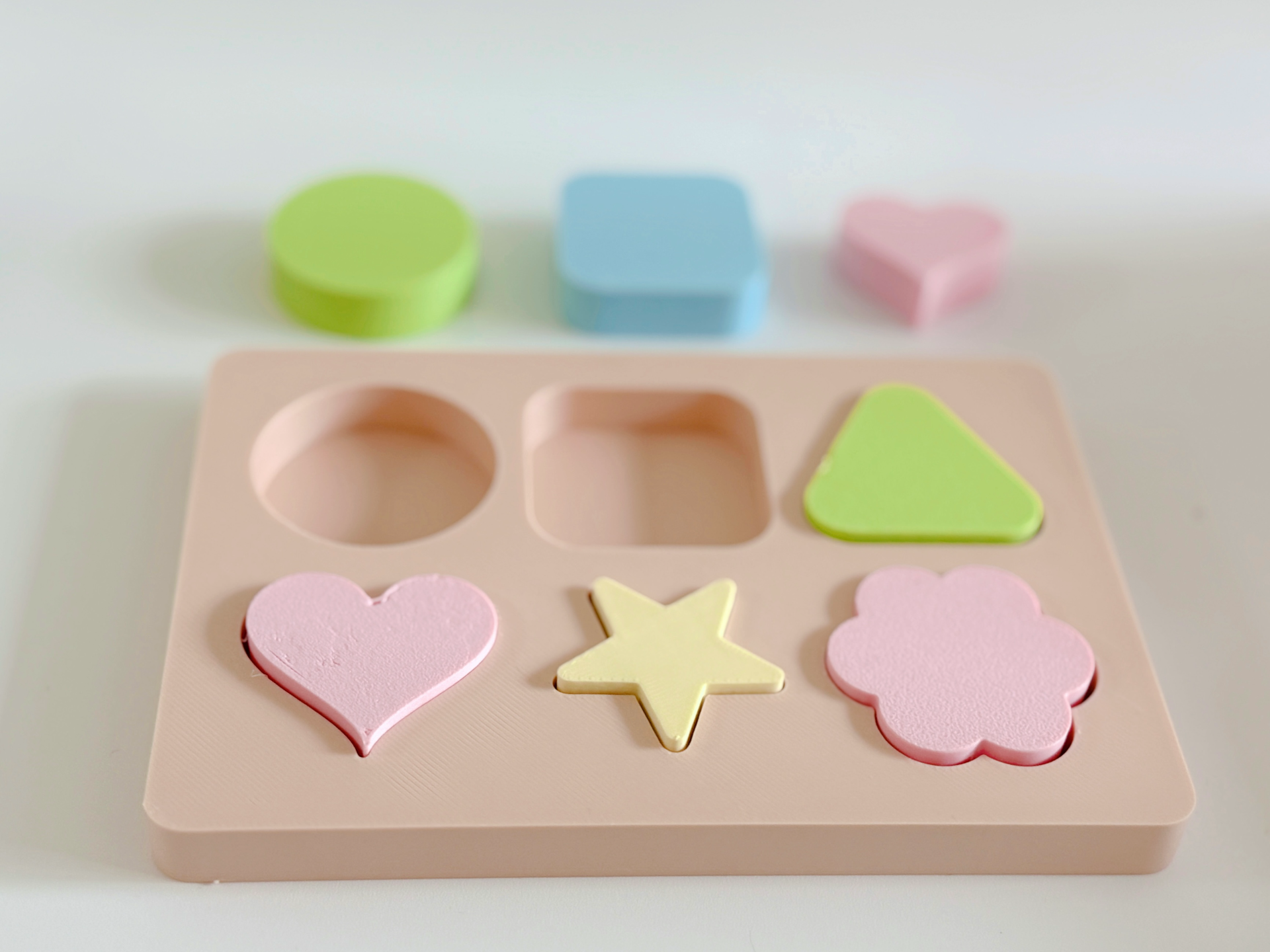 Sort & Play: Pastel Shape Sorting Toy