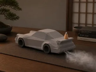 Porche 911 Incense Burner