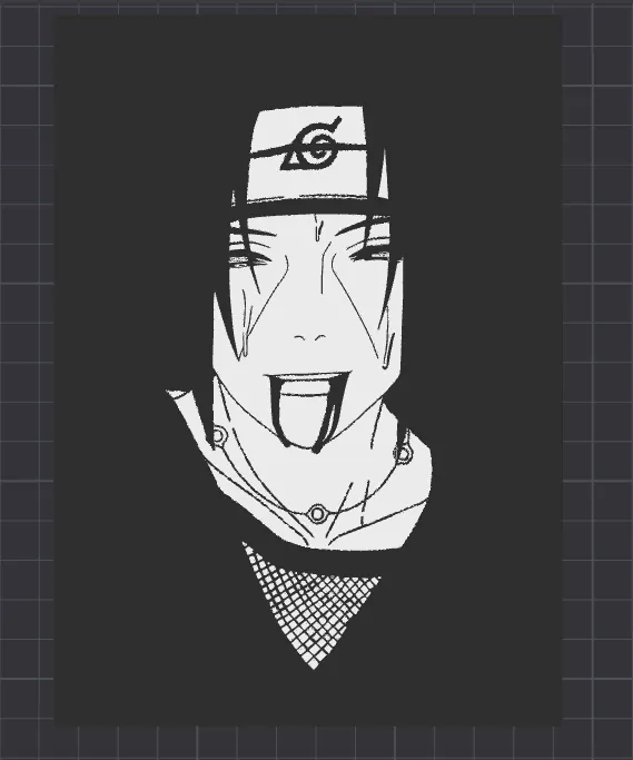 Itachi Wallart Multimaterial 13x18cm