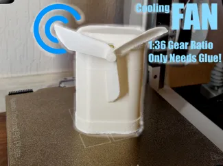 Hand Cranked Cooling Fan