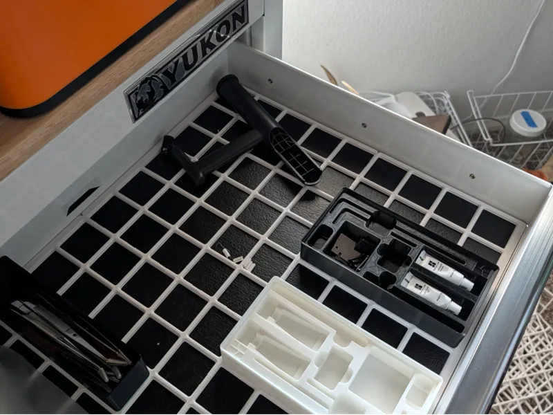 Yukon 46" Top Drawer Gridfinity Baseplates