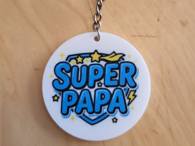 Super Papa Schlüsselanhänger