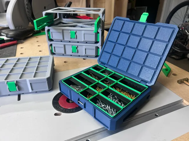 Gridfinity Storage Box V1 By Schuylab
