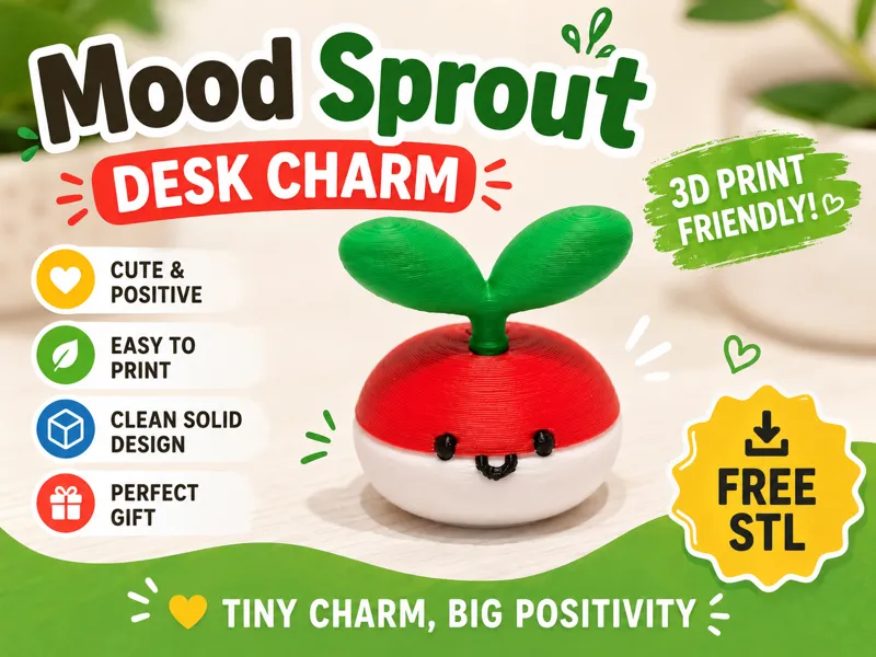 Mood Sprout Desk Charm 