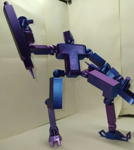 Low poly MECH V2 - Free 3D Print Model - MakerWorld