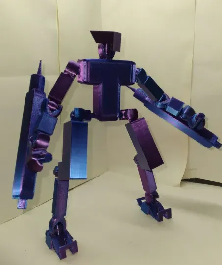 Low poly MECH V2 - Free 3D Print Model - MakerWorld