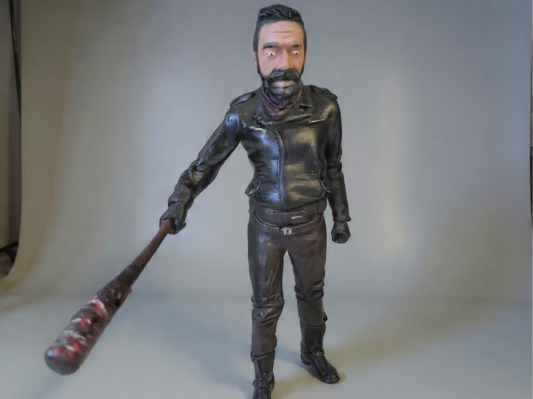 Negan Walking Dead Figure - Lucille 180mm Statue