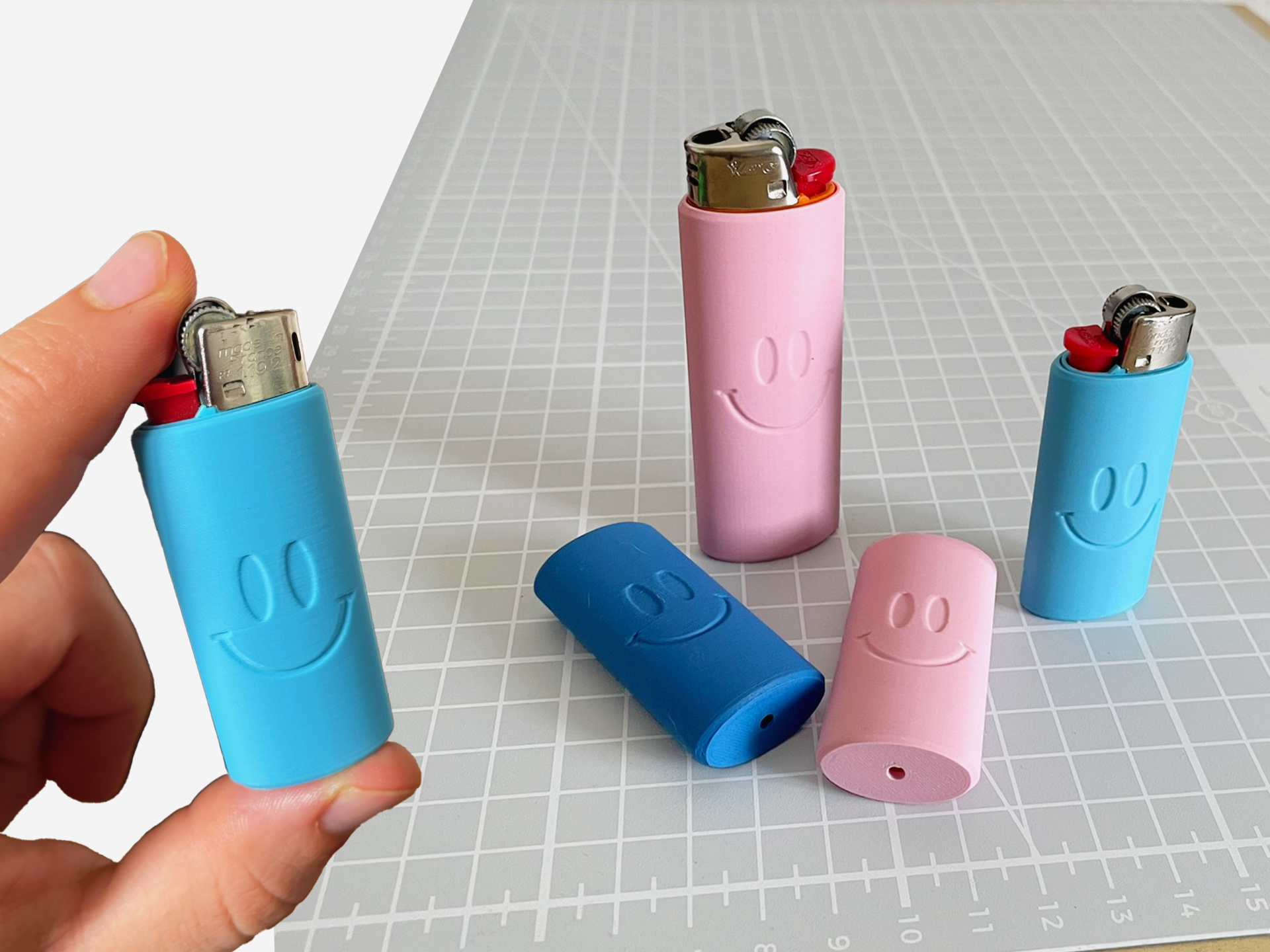 Bic Smiley Case