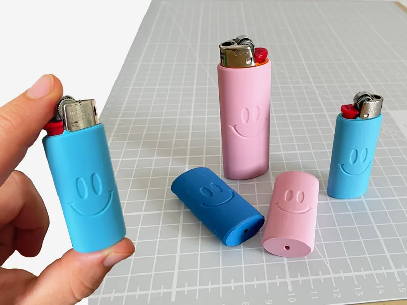 Bic Smiley Case