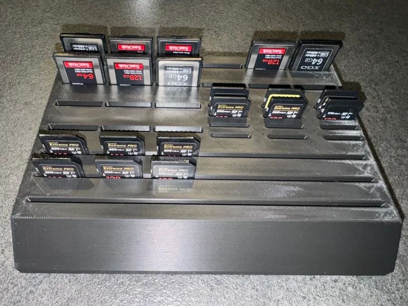 SD Card/ XQD Card Organizer