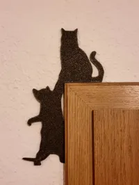 Chats décoratifs pour porte ou mur — photo 2