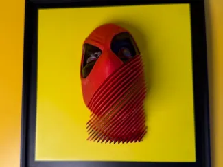 Deadpool Layered Art
