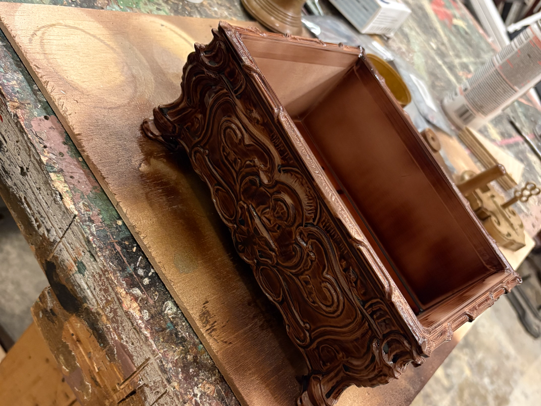 Ornate 17th-Century Trinket Box